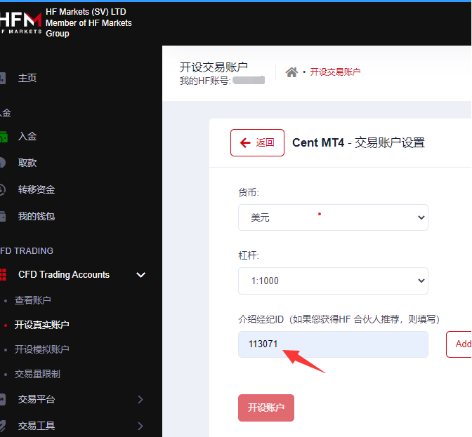 hotforex转IB组